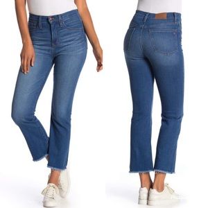 NWT Madewell Cali Demi Bootcut Jeans - Size 28/6